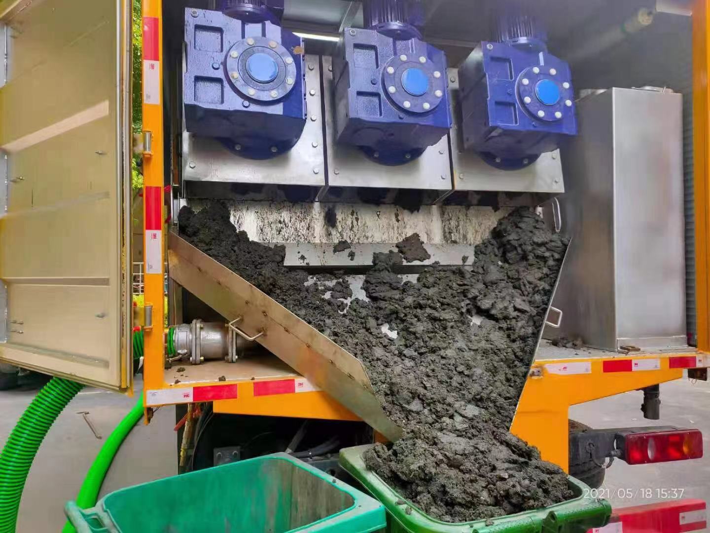 普格化粪池清掏城市维护站-泥浆净化干湿分离处理